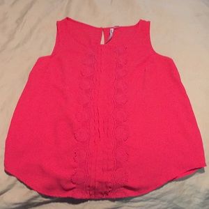 Bright pink LC top